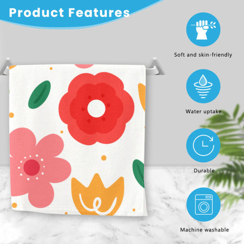 Valentine's Day Themed Customizable Towels