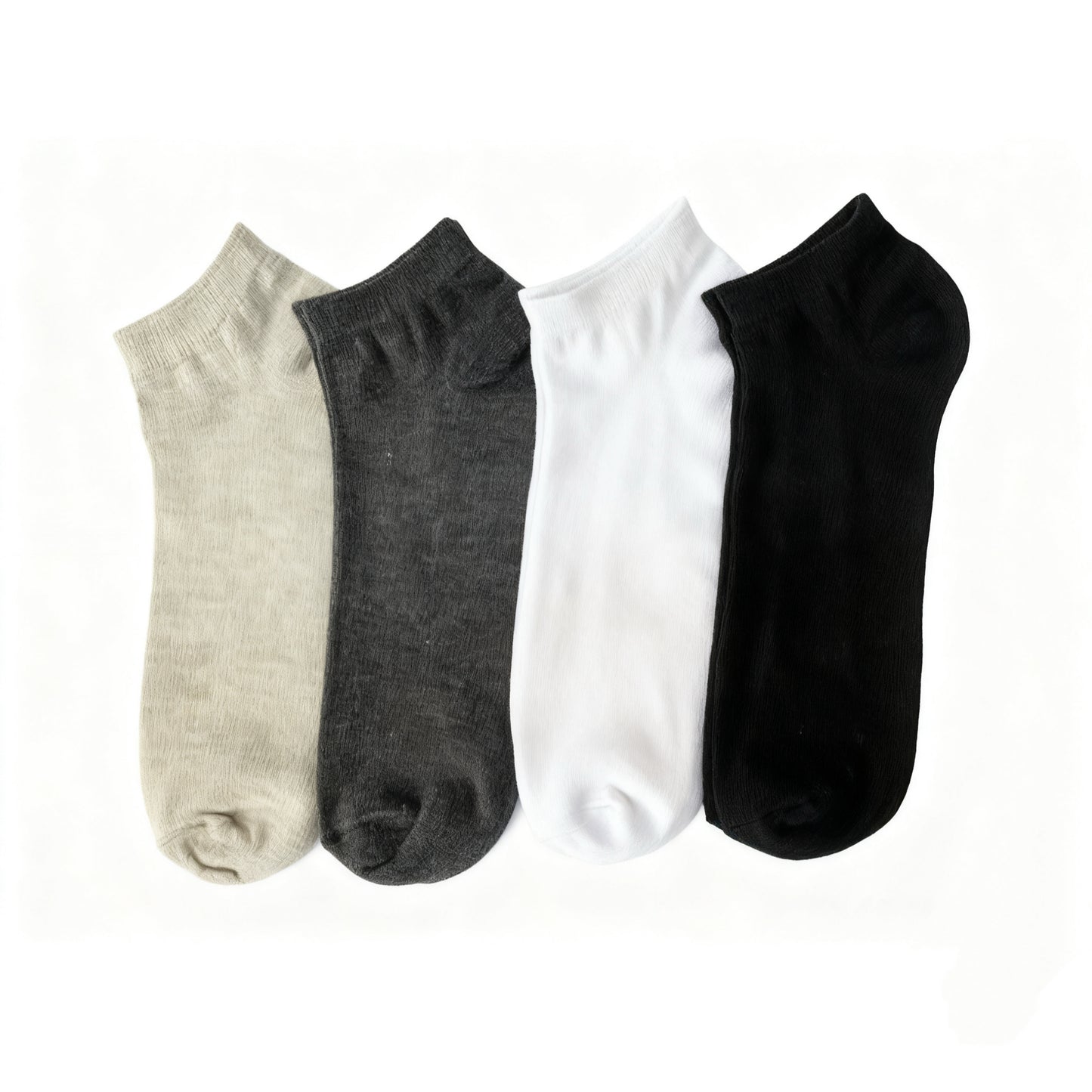 Men's Solid Color Low-Cut Ankle Socks Casual Daily Socks