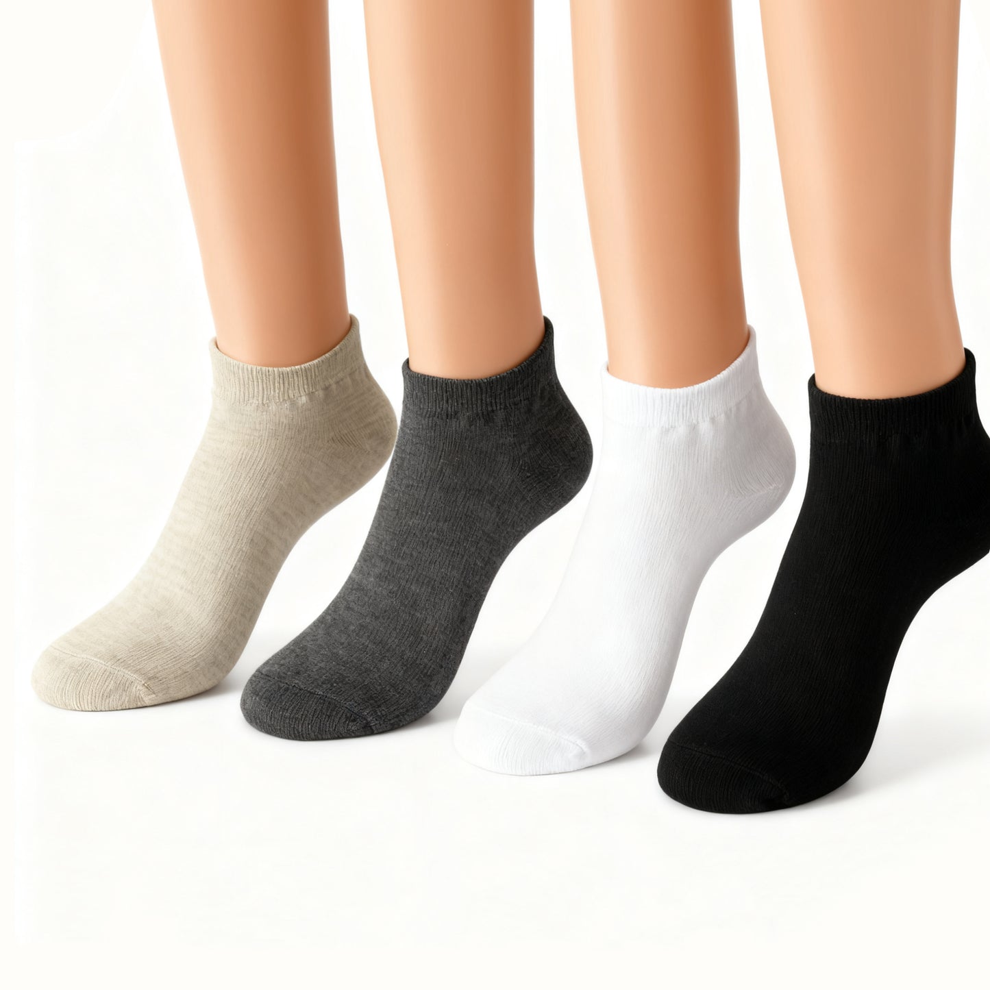Men's Solid Color Low-Cut Ankle Socks Casual Daily Socks
