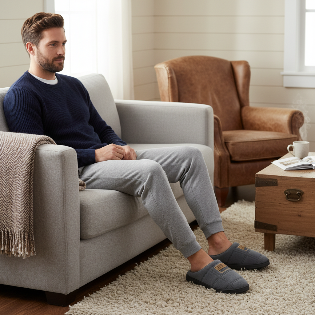 Texlina Men Slippers (Pack of 12 pairs)